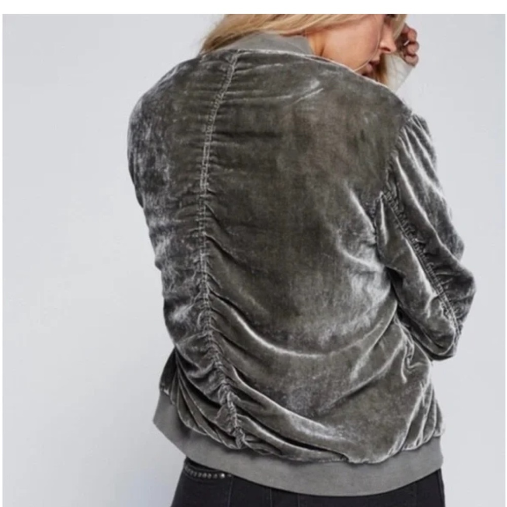 Charlotte Russe Plus Size Gray Jacket - Picture 2 of 7